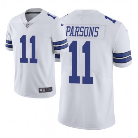 Camiseta Hombre Dallas Cowboys Micah Parsons 11 Nike Blanco 2021 NFL Draft
